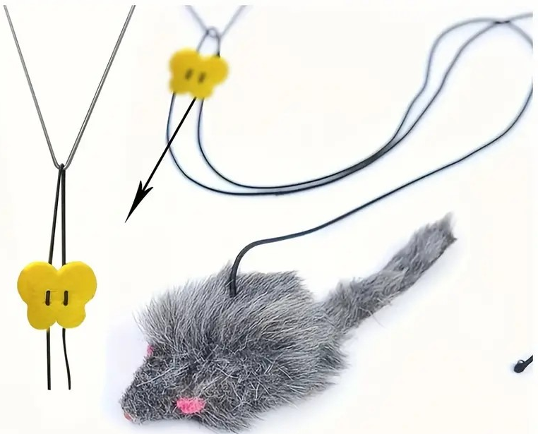"New" Adjustable Hanging Cat Toy 20