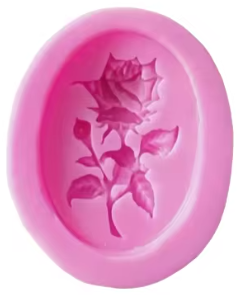 "New" 3D Mini Rose Flower Silicone Mold for Candies, Soaps, and Candles