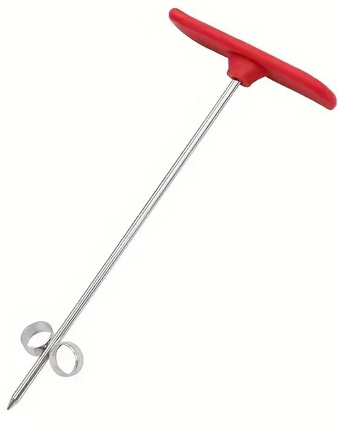 "New" Cucumber Spiral Needle for Garnishes and Salad Decorations 17