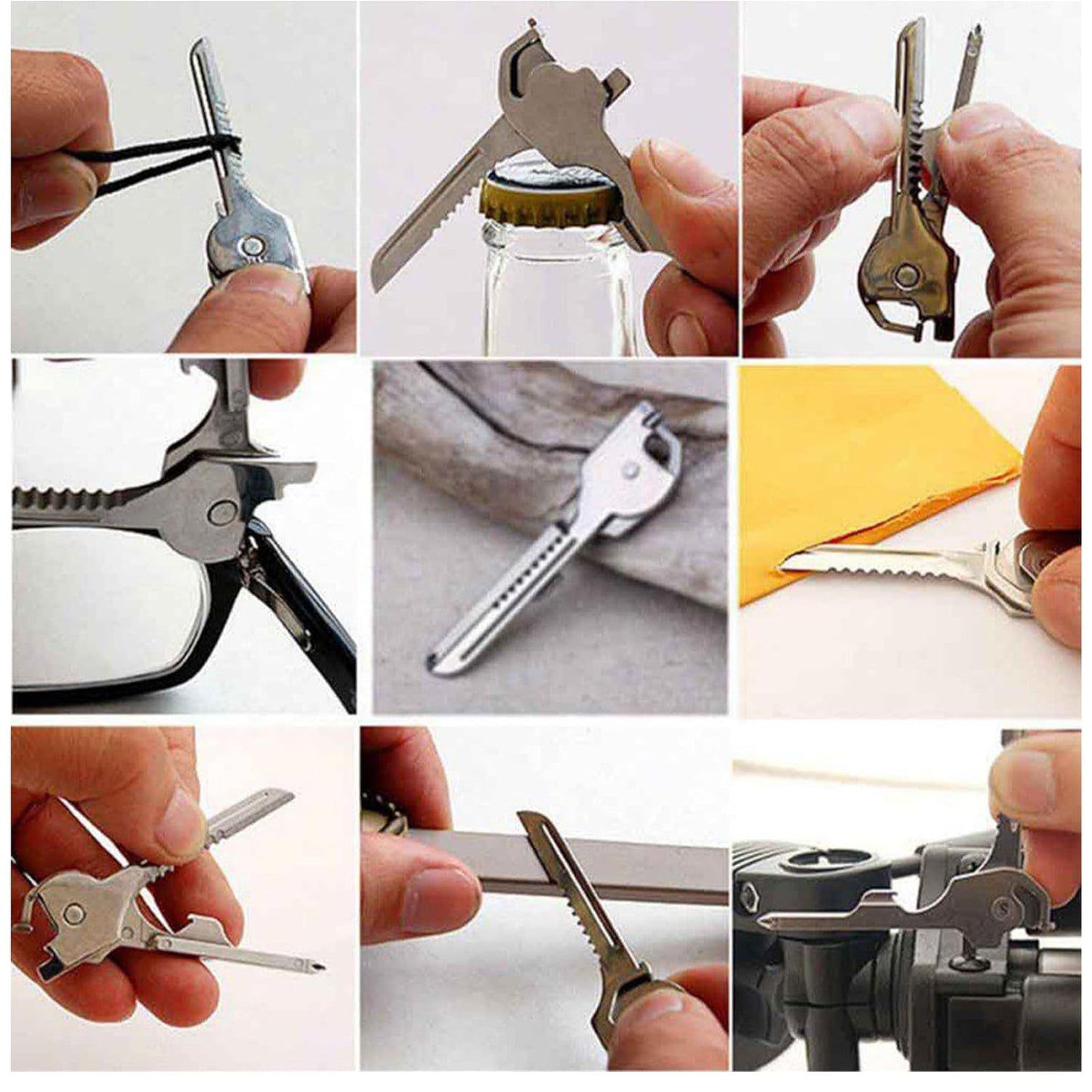 "New" 6-in-1 Multi-Tool, Screwdriver, Outdoor Wrench 17