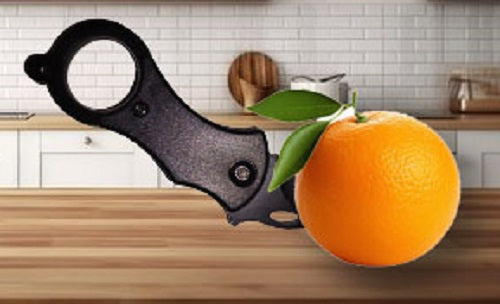 "New" (2 Pack) EDC Portable Pocket Mini Box Cutter Folding Fruit Knife 4