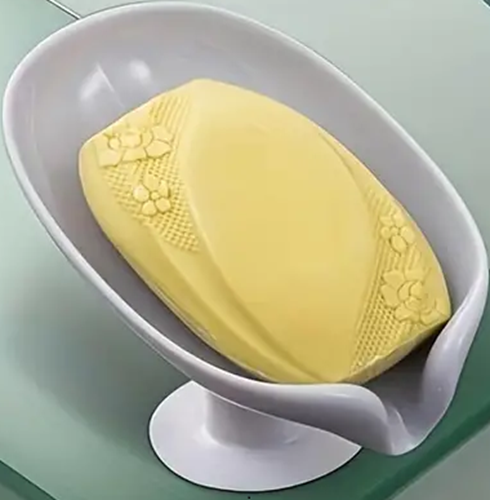 "New" Bathroom Soap Box Holder with a Suction Cup Bottom 11