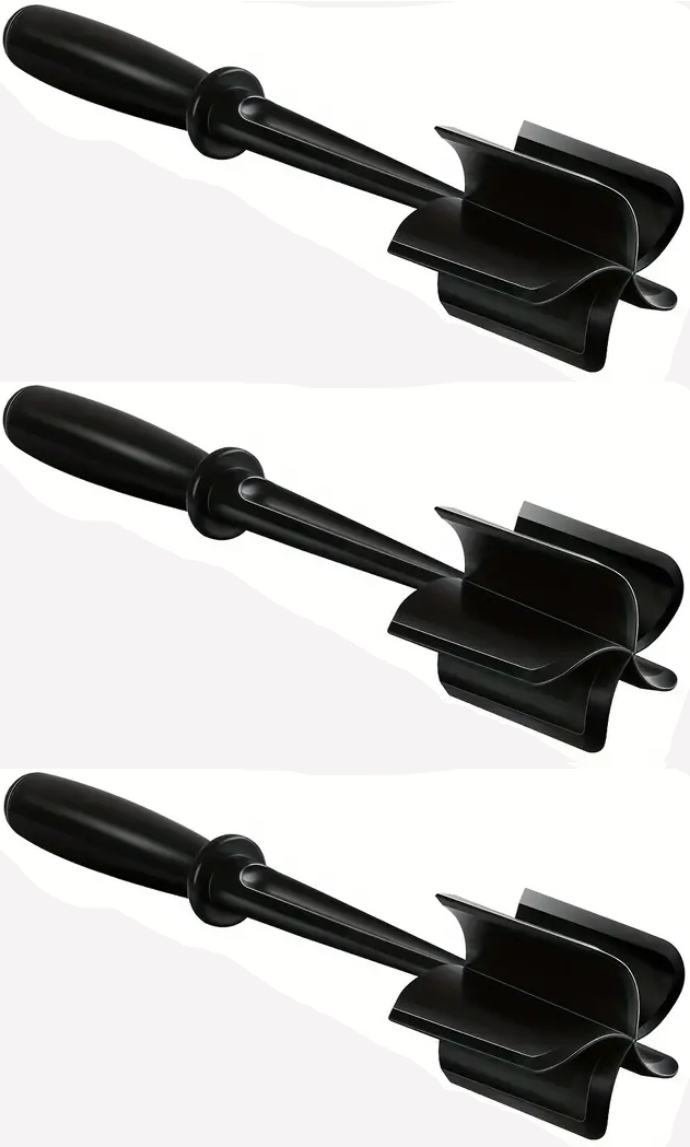 6982628522284 "New" (3 Pack) Heat Resistant Meat Chopper & Potato Masher 22