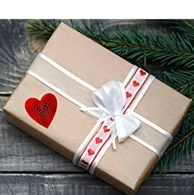 "New" (2 Pack) 500 Pc/Roll Love Red Hearts Sealing Stickers 19