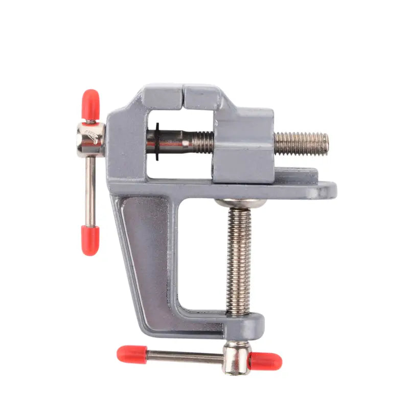 "New" (2 Pack) 30mm Mini Durable Aluminum Small Table Clamp Vise 19