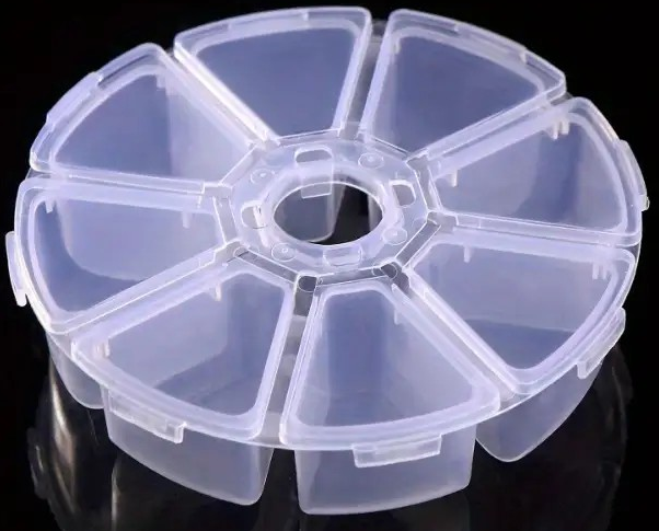 "New" 8-Grid Storage Organizer Box for Diamond Painting Tools