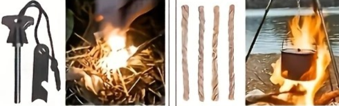 "New" Ultimate Fire Ignition Set for Camping and Survival