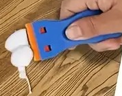 "New" 2 Plastic Razor Blade Scrapers and 30 Blades Set