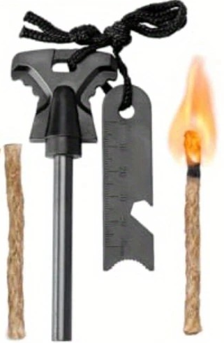 "New" Ultimate Fire Ignition Set for Camping and Survival