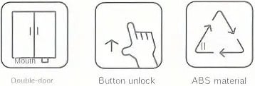 "New" Child-Safe Locks for Refrigerators, Cabinets & Wardrobes 20