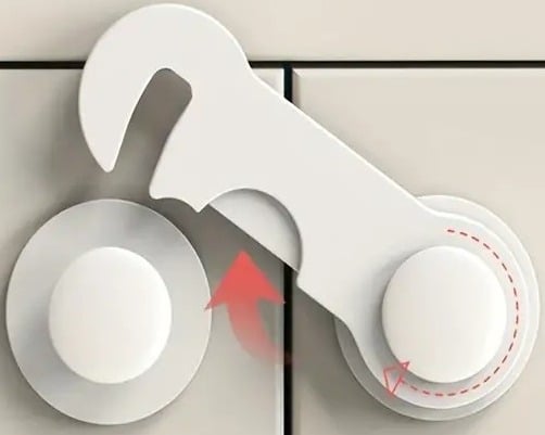 "New" Child-Safe Locks for Refrigerators, Cabinets & Wardrobes 20