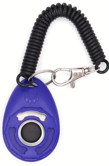 "New" Blue Professional Dog Training Clicker 14