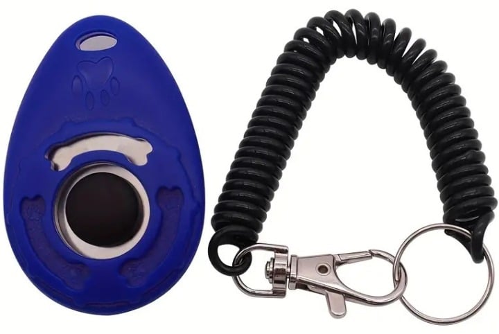 "New" Blue Professional Dog Training Clicker 14