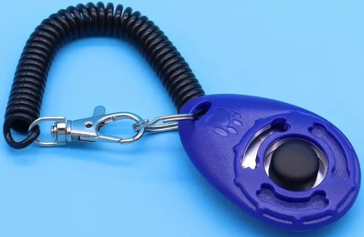 "New" Blue Professional Dog Training Clicker 14
