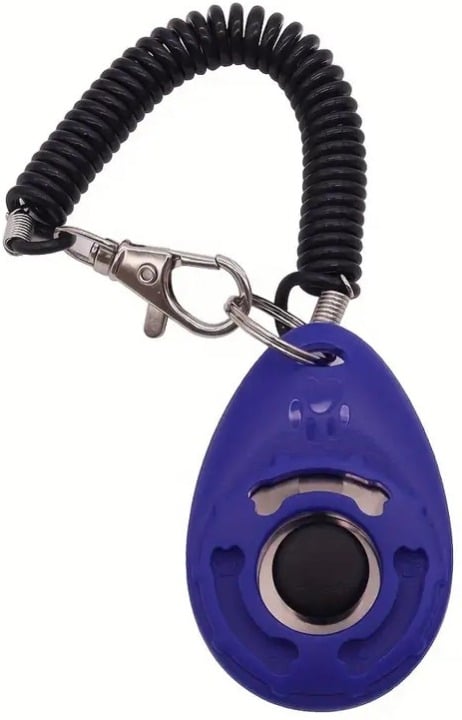 "New" Blue Professional Dog Training Clicker 14