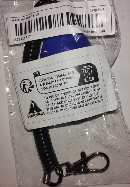 "New" Blue Professional Dog Training Clicker 14