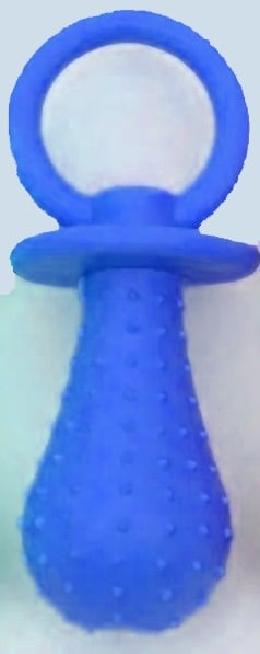 "New" Blue Pet Puppy Clean Teeth Pacifier Toy 20