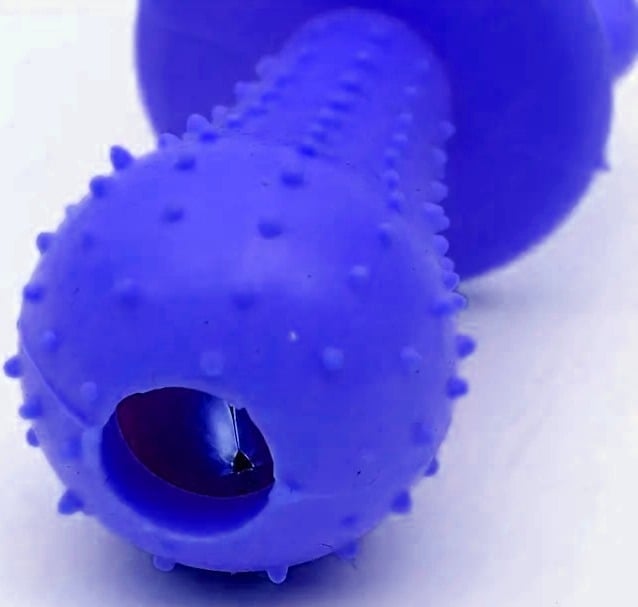 "New" Blue Pet Puppy Clean Teeth Pacifier Toy 20