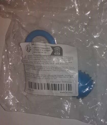 "New" Blue Pet Puppy Clean Teeth Pacifier Toy 20