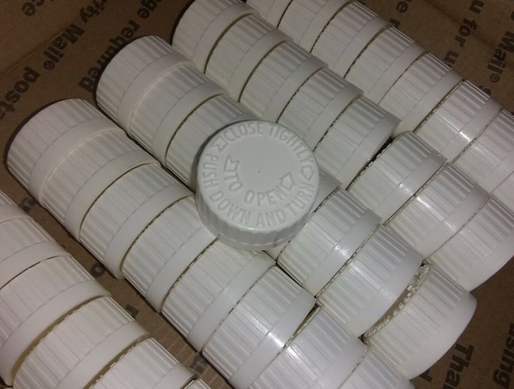 "New" Owens 28-400 Safety Caps 48 Caps