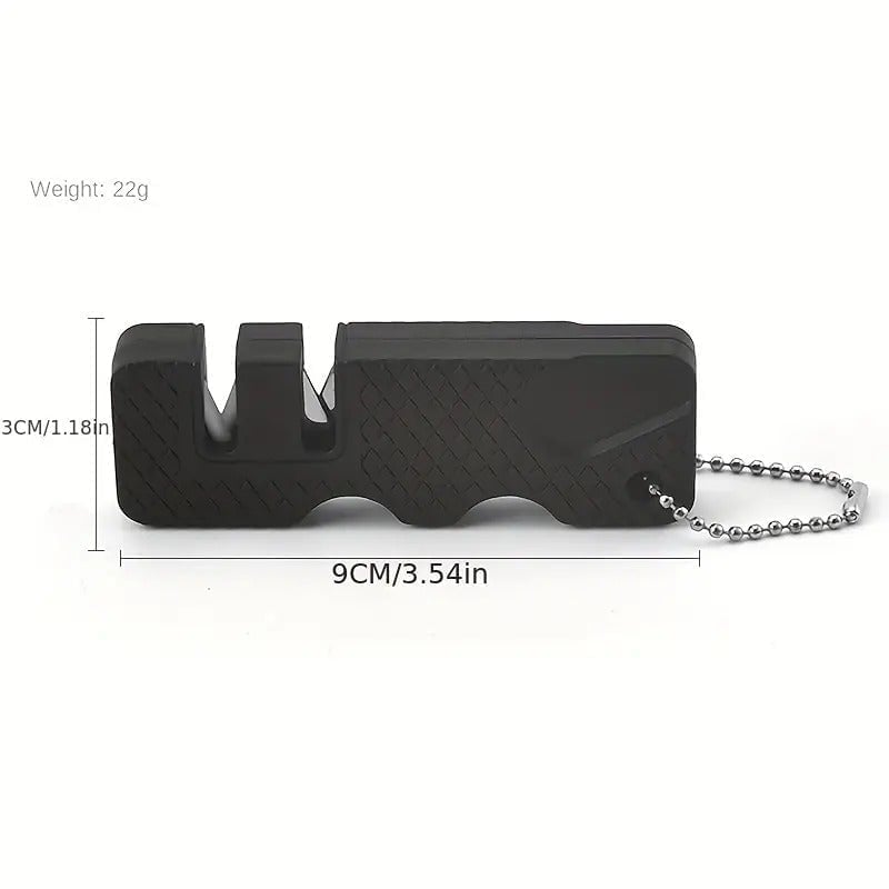 "New" (2 Pack) Multifunctional Portable Sharpener Keychain 20