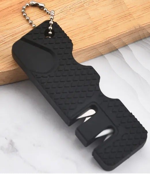 "New" (2 Pack) Multifunctional Portable Sharpener Keychain 20