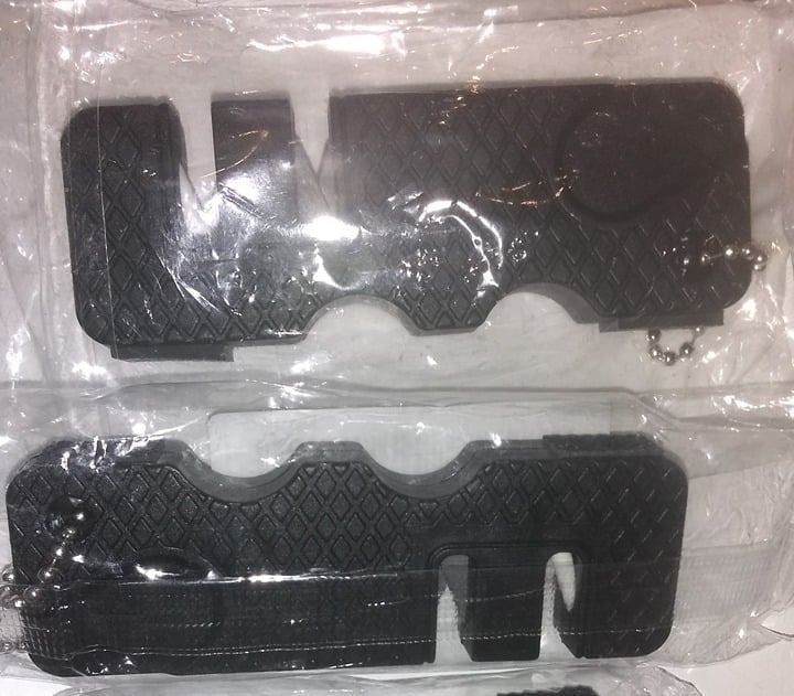 "New" (2 Pack) Multifunctional Portable Sharpener Keychain 20