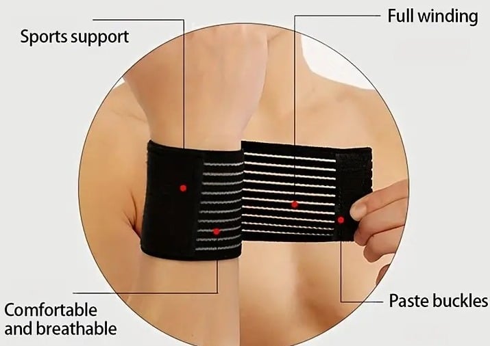 "New" Compression Adjustable Wrist Sleeve Wrist Brace 17