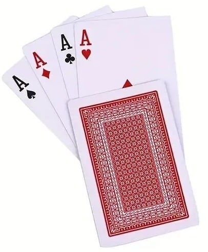 "New" Red Premium Poker Size Playing Cards 19