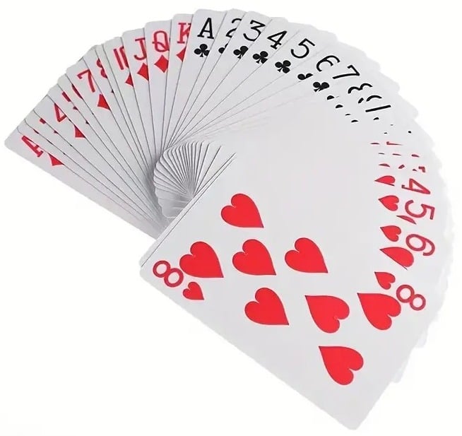 "New" Red Premium Poker Size Playing Cards 19