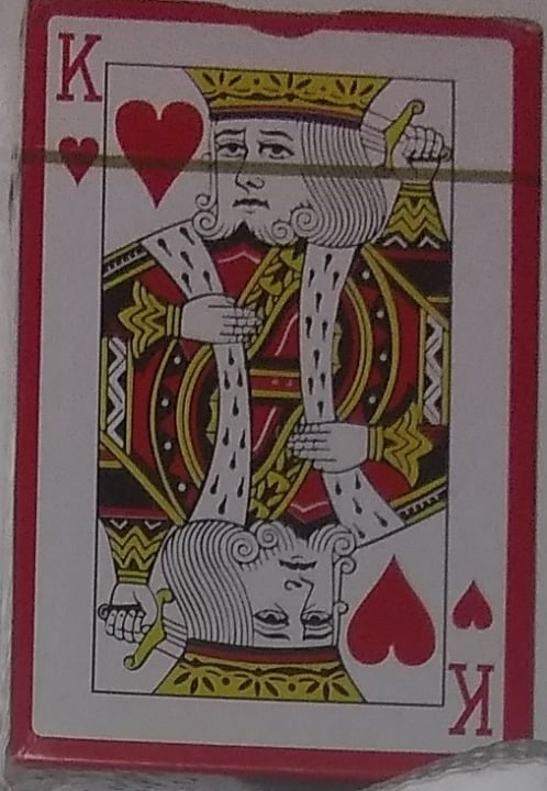 "New" Red Premium Poker Size Playing Cards 19