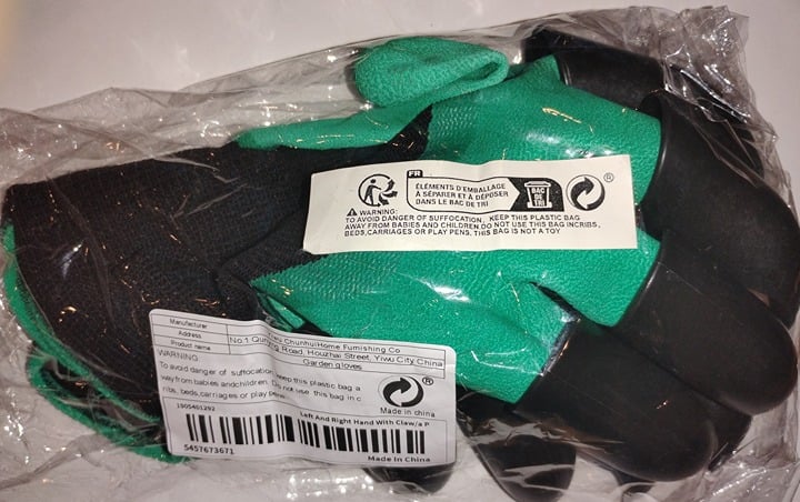 "New" Waterproof Gardening Gloves with Claw Design 14