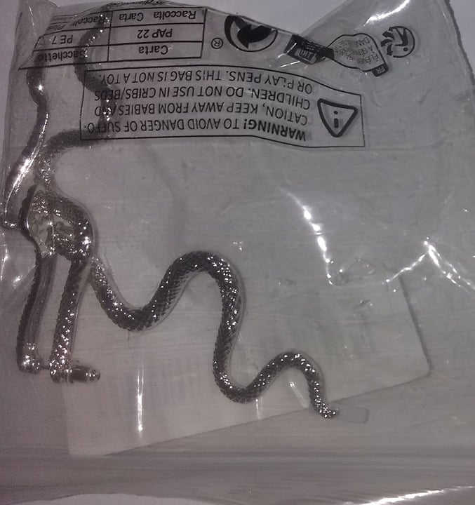 "New" Vintage Snake Shaped Front and Rear Earrings 16