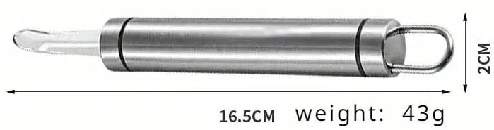 "New" Stainless Steel Shrimp Deveiner Tool 19