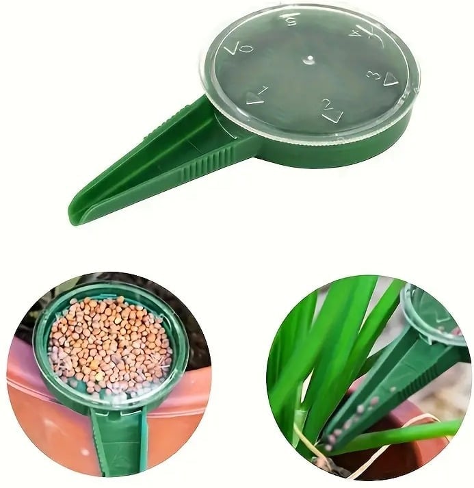 "New" Contemporary Gardening Seed Sower Planter Tool 17