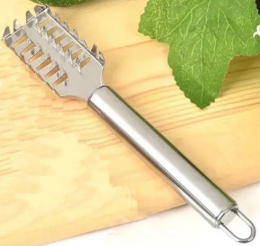 "New" Stainless Steel Fish Scale Remover 19