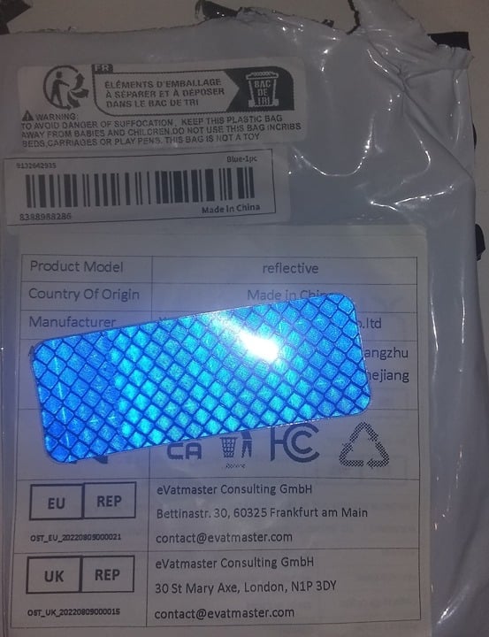 "New" High Visibility Safety Reflective Warning Strips 11
