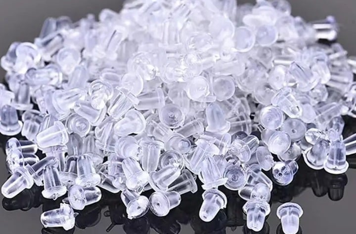 "New" Pack of 100 Earring Backings 17