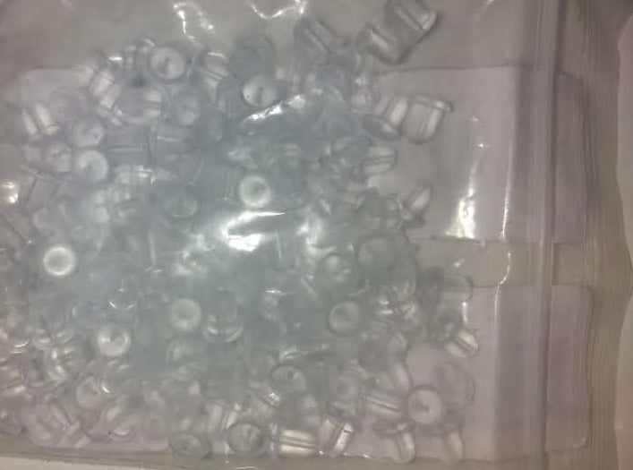 "New" Pack of 100 Earring Backings 17