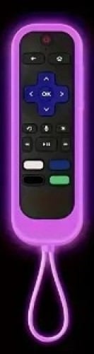 "New" Universal Luminous Silicone Remote Control Cover for Roku 13