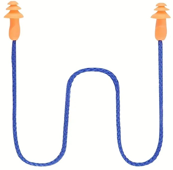 "New" Soft Silicone Earplugs - Insulated Ear Protection (2 Pair) 15