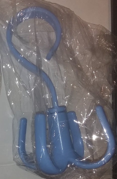 "New" 360 Degrees Rotating Scarf Belt Clothes Storage Rack Hook 19