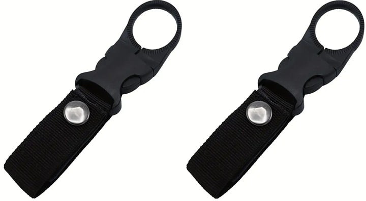 "New" (2 Pack) Hands-Free Water Bottle Holder for Outdoor Activities 11