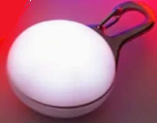 "New" LED Bright and Visible Dog Pendant Light For Safety At Night 16