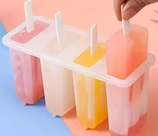 "New" Creative Plastic Popsicle Mold 20