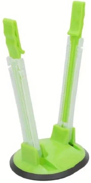 "New" Versatile Baggy Rack Holder Set for Food Prep & Freezer Bags 19