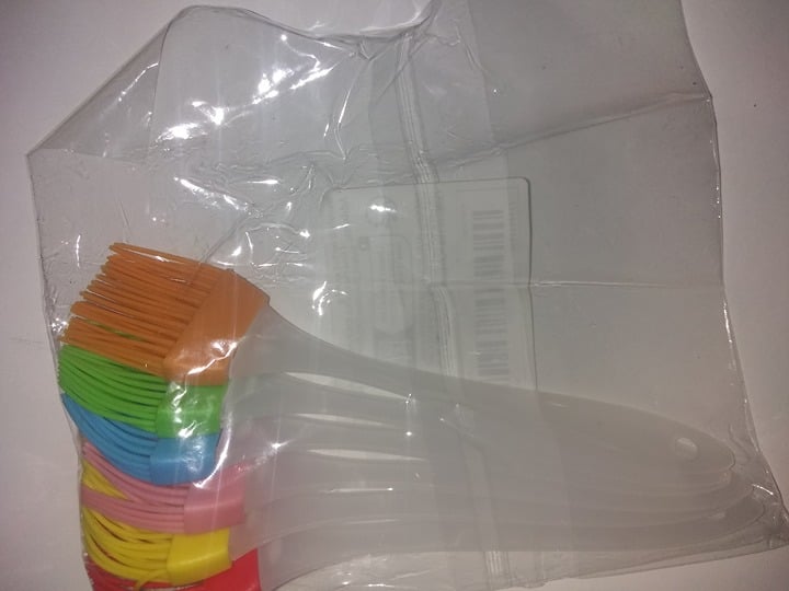 "New" 6-Pack Silicone Basting Heat-Resistant Brushes 20