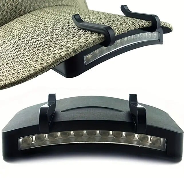 "New" Super Bright LED Clip-On Headlamp 20