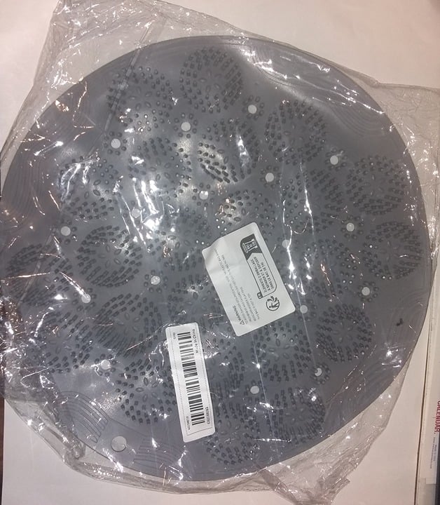 "New" Large Shower Mat for Back & Foot Scrubbing with Suction Cups 19