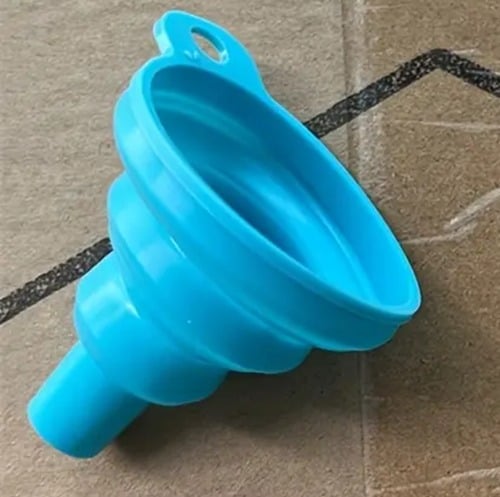 "New" 3 Pcs Silicone Collapsible Funnel Set - Kitchen Gadgets & Utensils 20